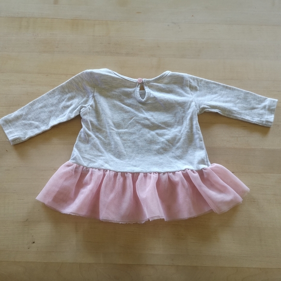 😻 0-3 Month Long Sleeve Dress - Picture 6 of 8